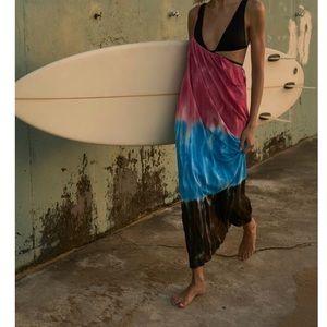 NWT Zara knit tie dye dress multicolored/ M